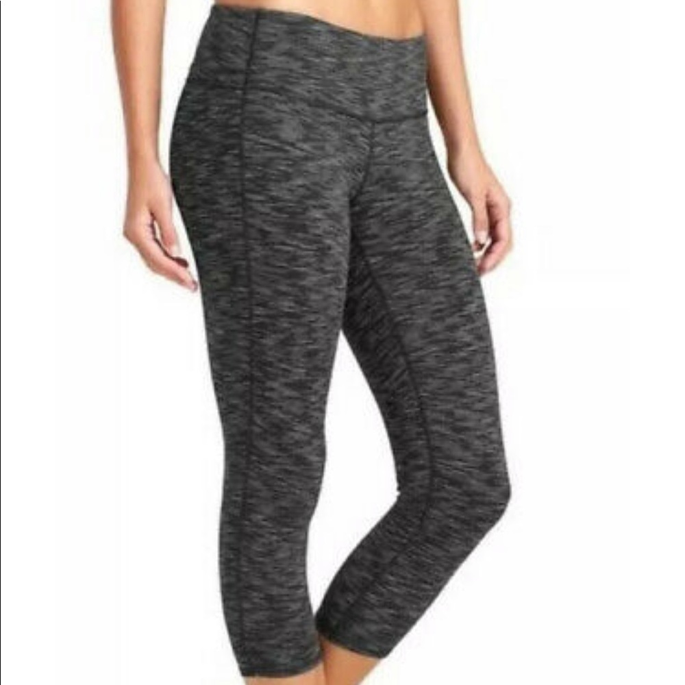 S Athleta Energy Chaturanga Cropped Leggings tight